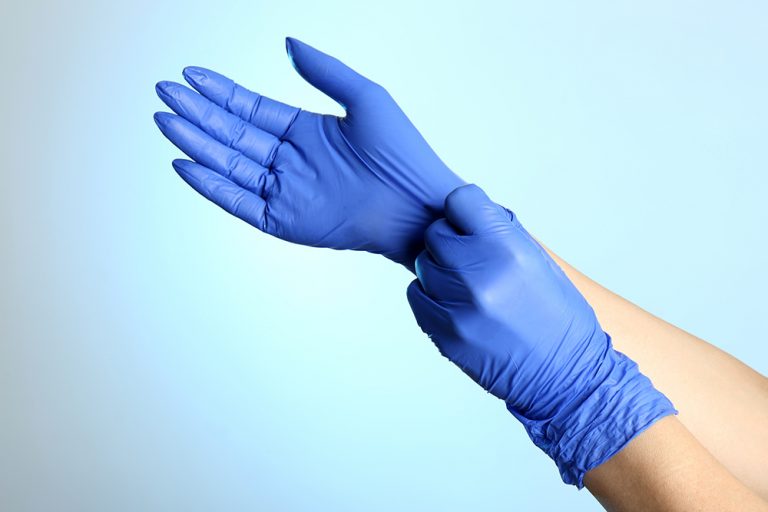 Finishing Disposable Gloves: How to Make Them Easy On, Easy Off