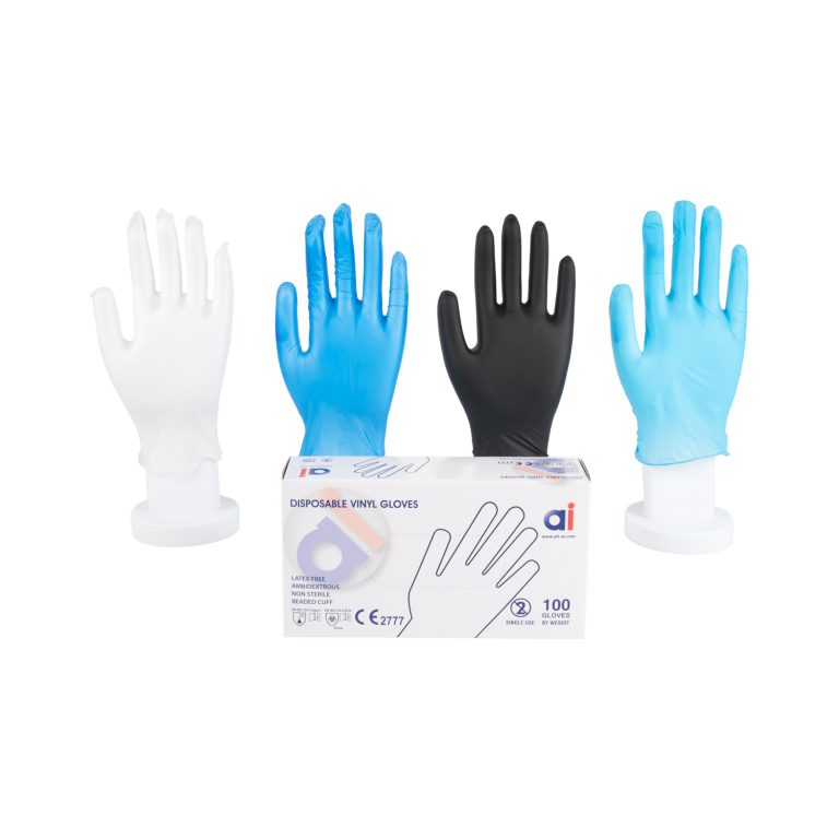 Can bacteria grow on nitrile gloves?