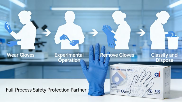 How to Properly Dispose of Used Nitrile Gloves？