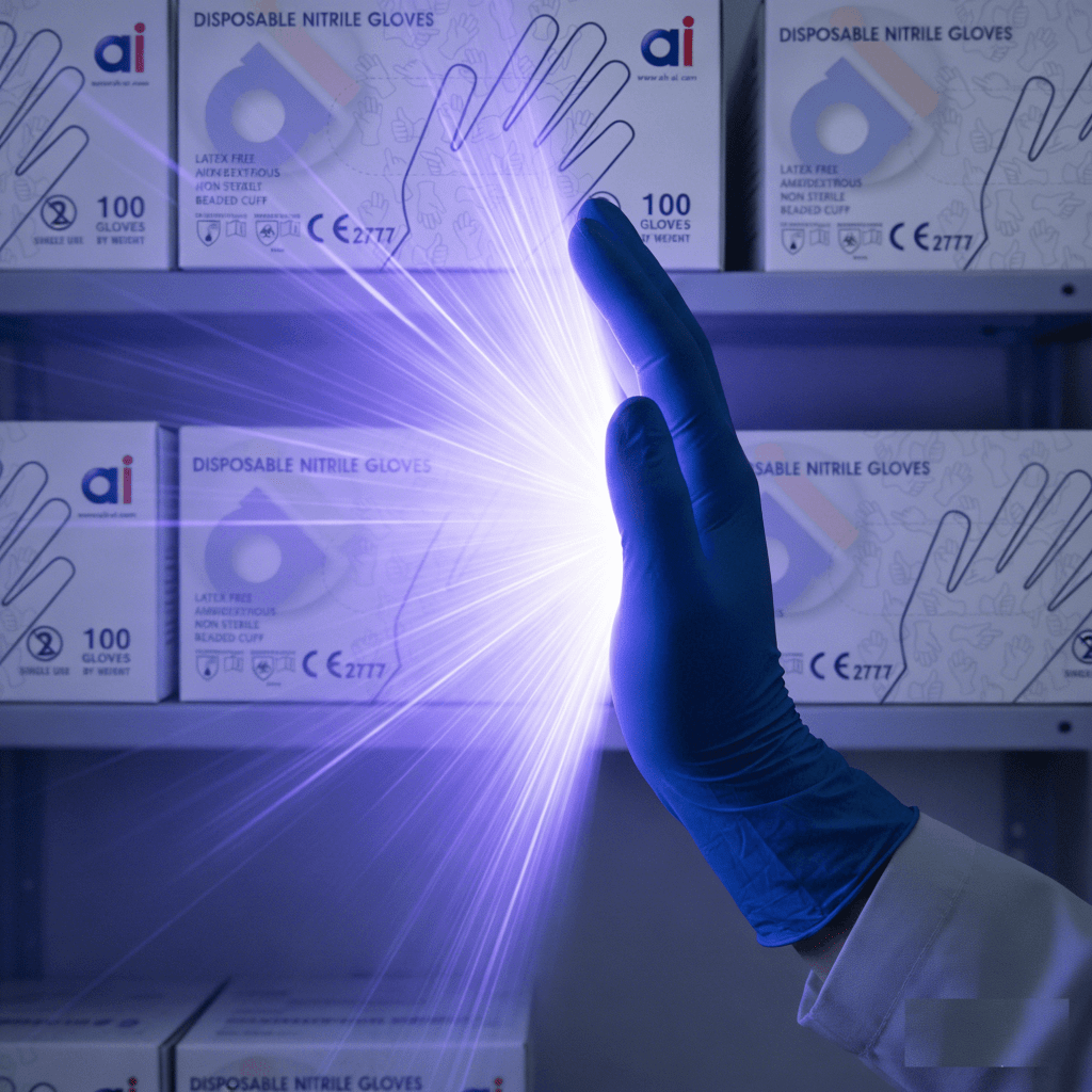 advance international Corp nitrile gloves